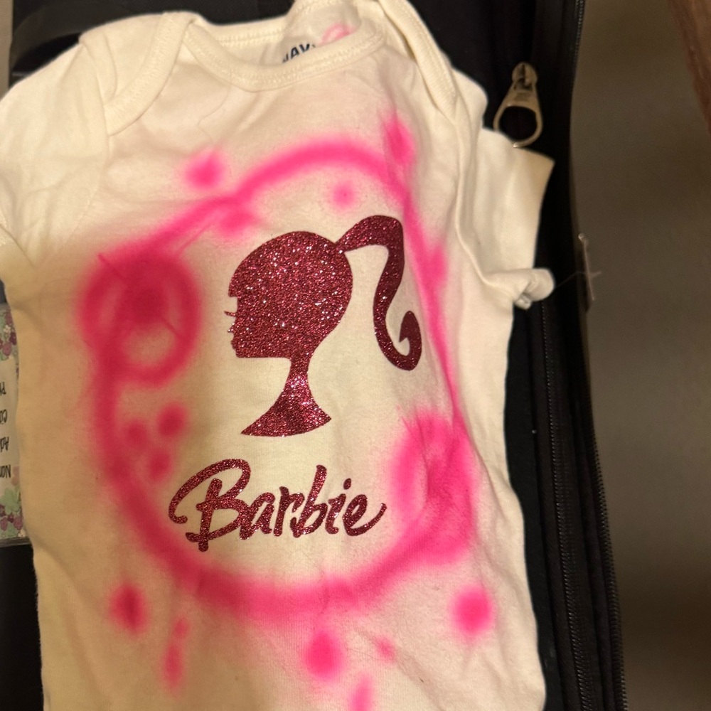 Sister Barbie Onesie NWT